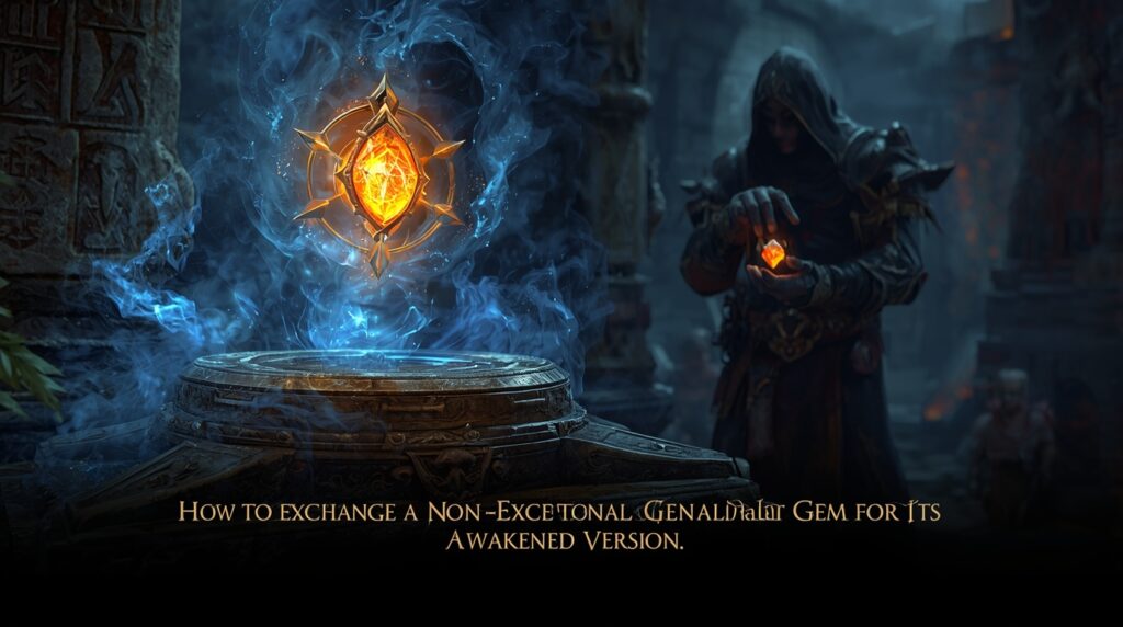 Exchange a Non-Exceptional Support Gem for Its Awakened Version
