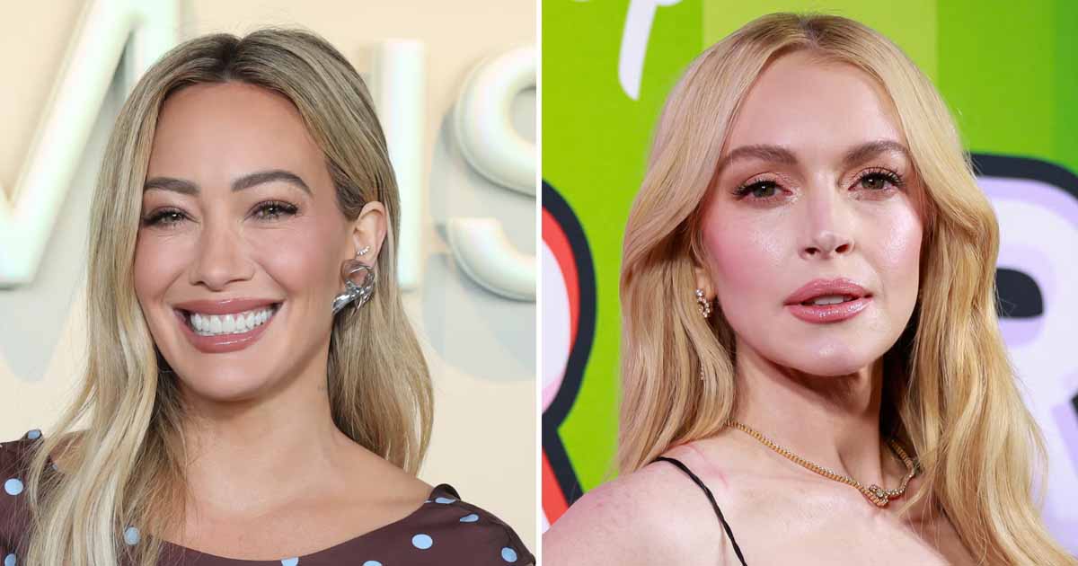 Lindsay Lohan and Hilary Duff