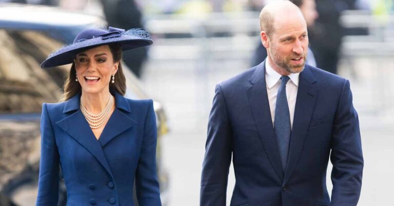 Princess of Wales and Prince William